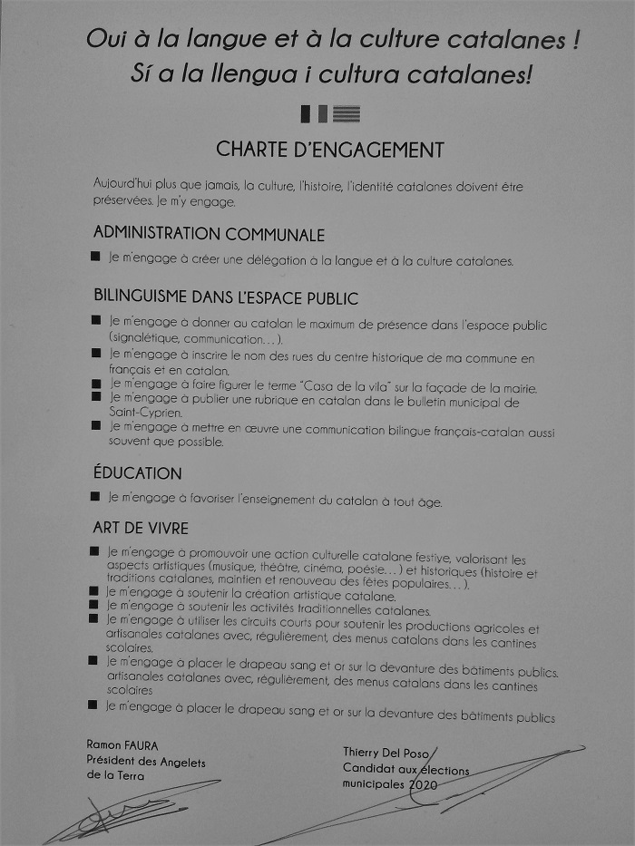 LABEL CULTURAL ANGELETS DE LA TERRA :Thierry Del Poso, alcalde de Sant Cebrià