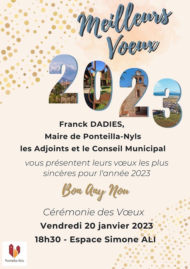 Bon Any Nou en català al Facebook de l'ajuntament de Pontellà