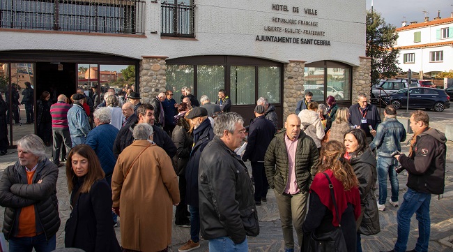 L'alcalde de Cantallop participa a les Trobades sense Fronteres a Sant Cebrià del Rosselló i a Tuïr