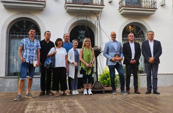 Trobada dels alcaldes d'Arles i Campdevànol