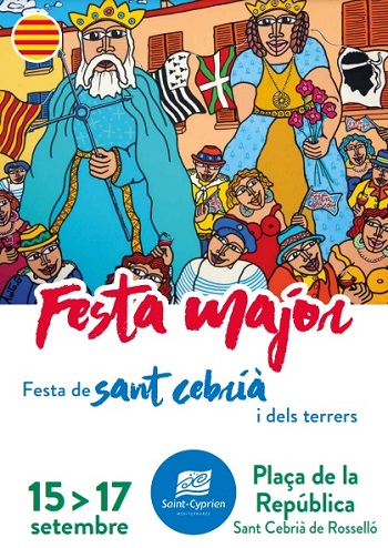 Festa Major 2023 de Sant Cebrià de Rosselló amb els Angelets de la Terra