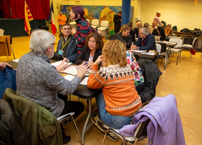 Vilafranca de Conflent va participar a la 1a Trobada sense fronteres de municipis catalans