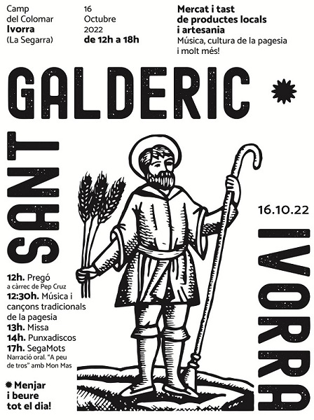 Tradicions : Sant Galderic, patró dels pagesos catalans (16 d'octubre)