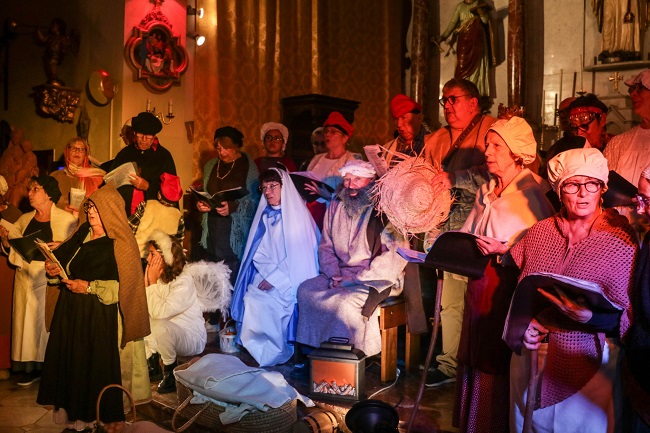 Pessebre vivent a Sant Cebrià de Rosselló