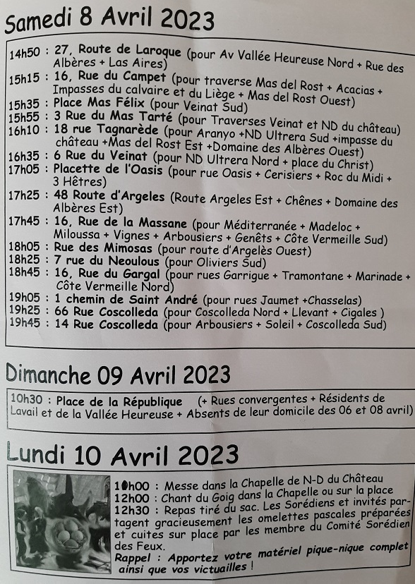 Goig dels Ous 2023 a Sureda